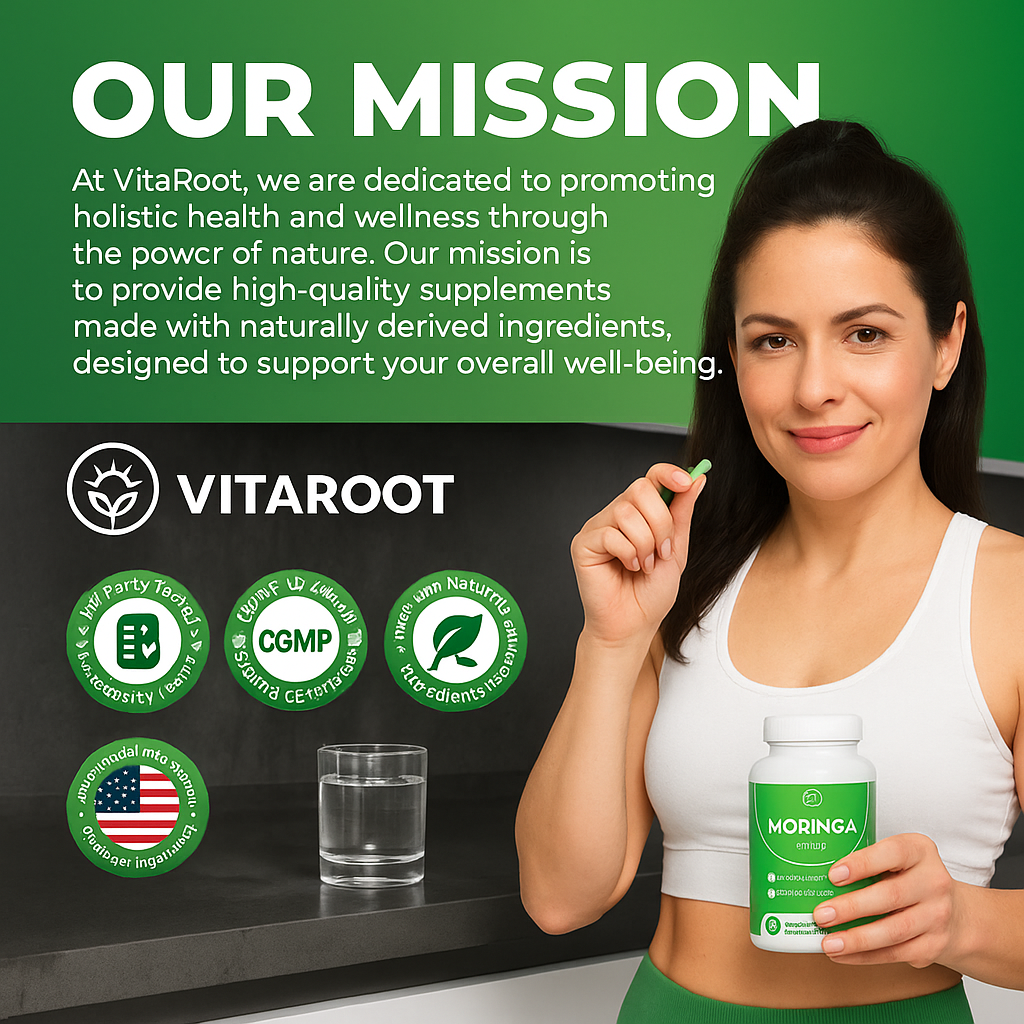 VitaRoot Moringa Capsules (60pcs - 1 Month Supply)