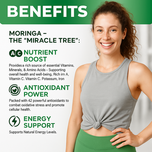 VitaRoot Moringa Capsules (60pcs - 1 Month Supply)