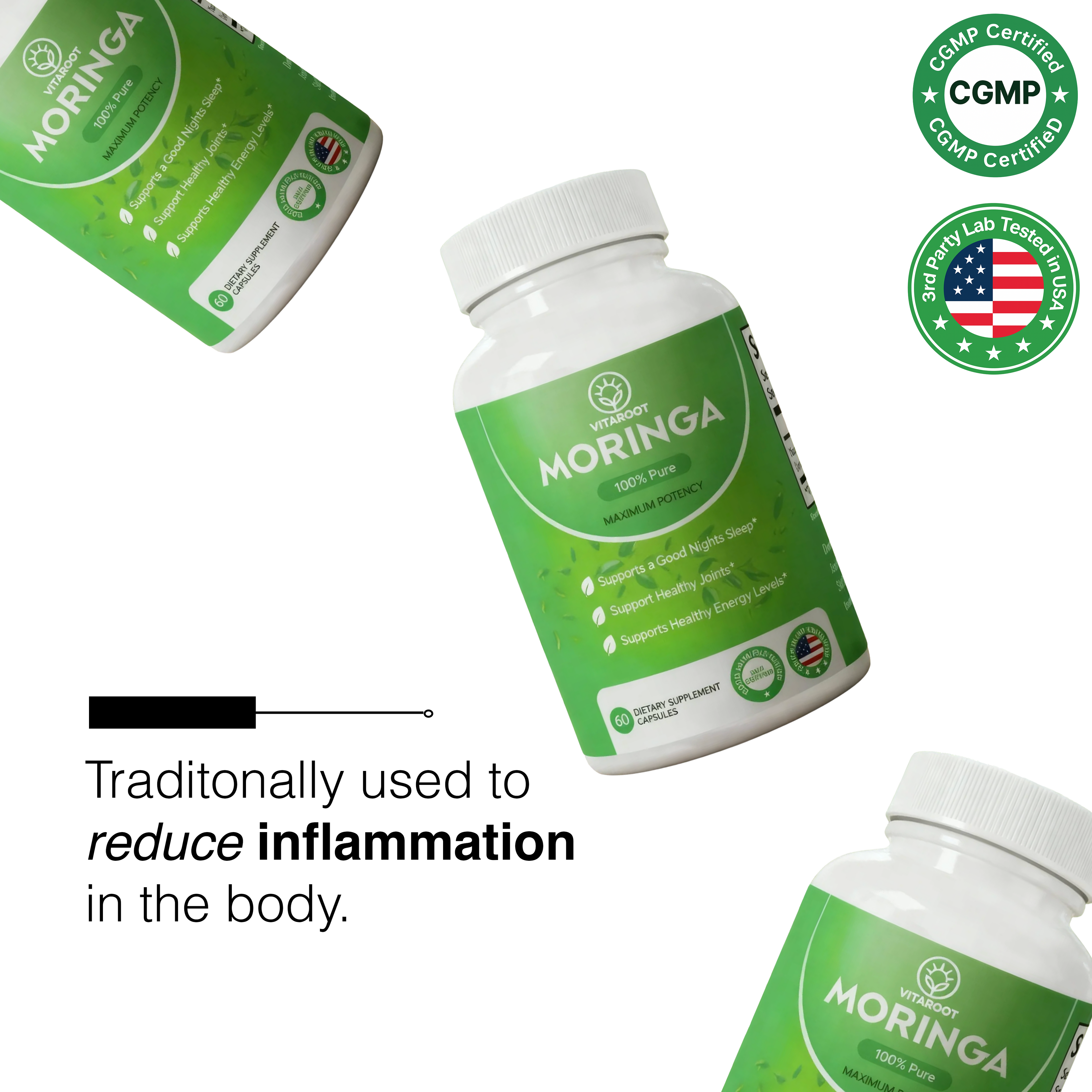 VitaRoot® Moringa Capsules